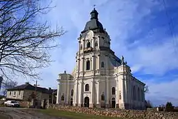 18th century Baroque Trinity Church in Mykulyntsi