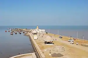 Seaside view from Temple