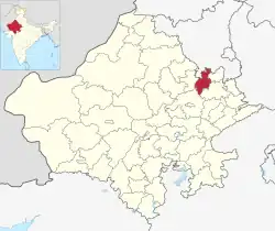 Location of Kotputli-Behror