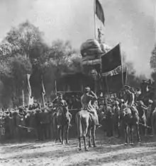 Image 4Hoisting the Red Banner in Tashkent 1917 (from History of Turkmenistan)