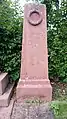 Gravesite of three soldiers from Baden in the Sonderrieter cemetery