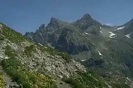 Öfnerspitze (right, 2,576 m)