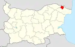 Krushari Municipality within Bulgaria and Dobrich Province.