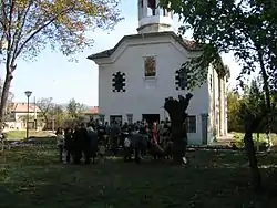 Temple “Sv Dimitar” in Krusheto village, 2004.