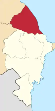 Location in the Baku Governorate