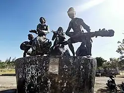 The Munato Monument in the Provincial Capitol Grounds in Alabel, Sarangani Province