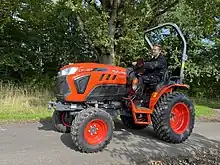 Kubota LXe electric tractor