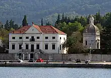 Ljubić's house and mausoleum in Stari Grad on Island of Hvar