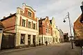 Street in Kuldīga old town