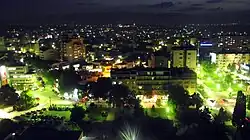 Josip Broz Tito Square at night