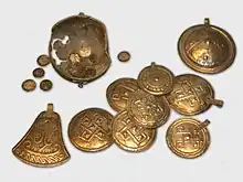 Image 19Artifacts of the hoard from Kumna, Estonia  (from Ancient Estonia)