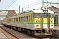 Second Yahiko Line livery in March 2015