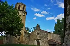 The church in Tourtouse.