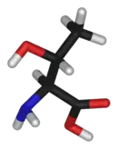 3D structure of L-Threonine