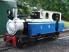 740 at its old home on the Leighton Buzzard Railway