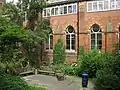 Central courtyard garden