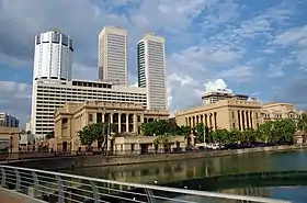 Image 29The World Trade Center in Colombo. Presidential Secretariat, Bank of Ceylon and Galadari Hotel are also visible in the image. (from Sri Lanka)