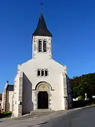 The church in La Chapelle-sous-Uchon