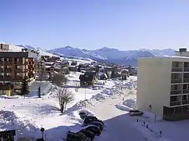 The ski station of La Toussuire