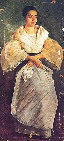 Image 23Juan Luna, La Bulaqueña, 1895 (from History of painting)