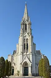 The church of Our Lady of the Assumption, in La Chapelle-Basse-Mer