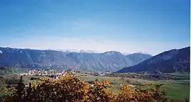 A general view of La Chapelle-en-Vercors