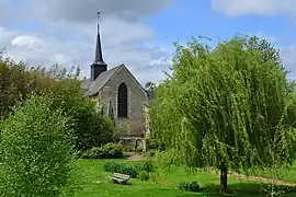 The church of Saint-Martin, La Fontaine-Saint-Martin