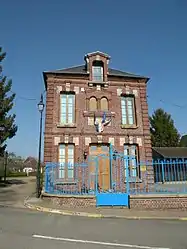 The town hall in La Houssoye