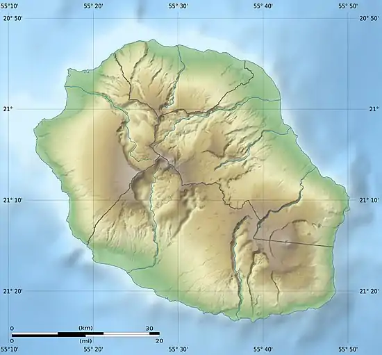 Pas de Bellecombe-Jacob is located in Réunion