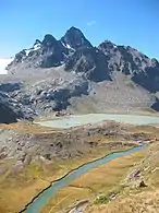 A view from refuge Albert Deffeyes, La Thuile