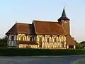 A church at Châtillon-sur-Broué