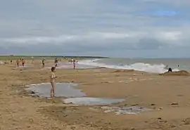 The beach at La Faute-sur-Mer