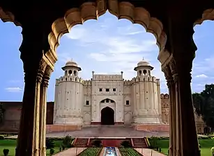 Alamgiri Gate of the Lahore Fort, a UNESCO World Heritage Site