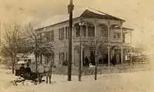 Lake Charles snow in 1895.