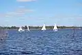 Sailing on Lake Eppalock