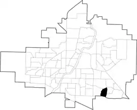 Lakeridge location map