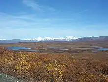 Image 16These kettle lakes in Alaska were formed by a retreating glacier. (from Lake)