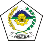 Former emblem of Jayawijaya Regency.