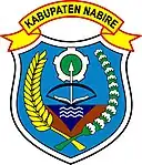 Coat of arms of Nabire Regency