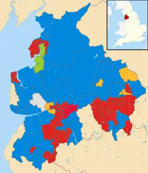 2005 results map