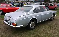 Rear view of Flavia 1800 coupé