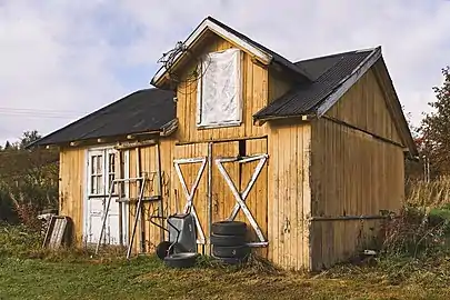 Landåsbygda og Landåsvannet en høstdag