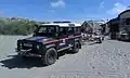 Landrover used to transport the D-class (IB1) lifeboat