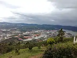 Lạc Dương township viewed from Langbiang Mountain