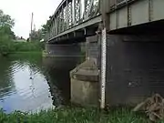 Langrick Bridge, which replaced a ferry once masted trading vessels no longer operated.