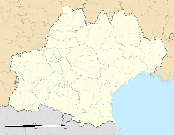 Cazals is located in Occitanie