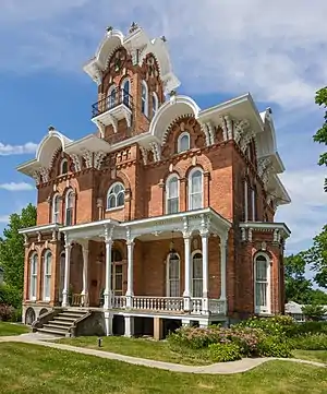 Lanphere-Pratt House in Coldwater.