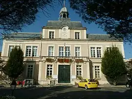 The town hall in La Rochefoucauld-en-Angoumois