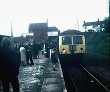 The last train to call at Rugby Central on 3 May 1969.