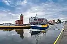 Port in Darłówko and Darłowo Lighthouse